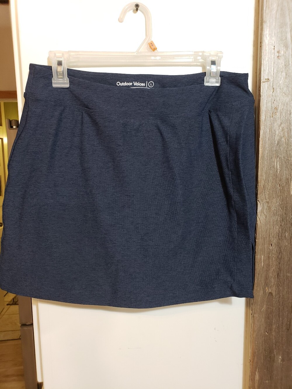 Outdoor Voices Skort Large Like New Dark Navy/grey Colorway